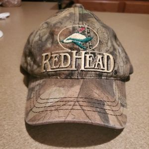 Infant camouflage RedHead hat